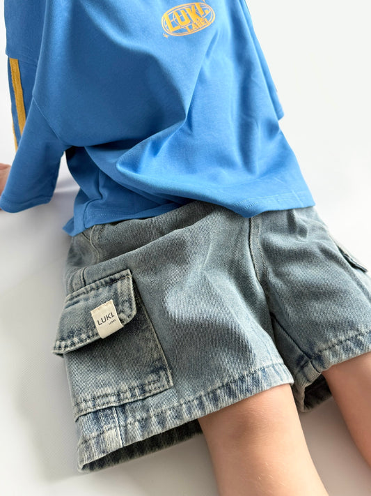 CARGO SHORTS | DENIM