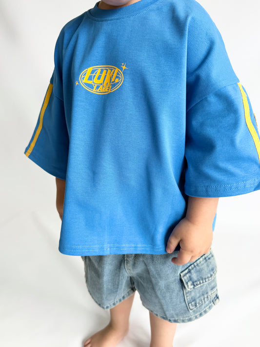 CHIPS & NUGS TEE | BLUE