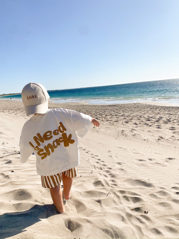 SNACK SET | CREAM/BROWN