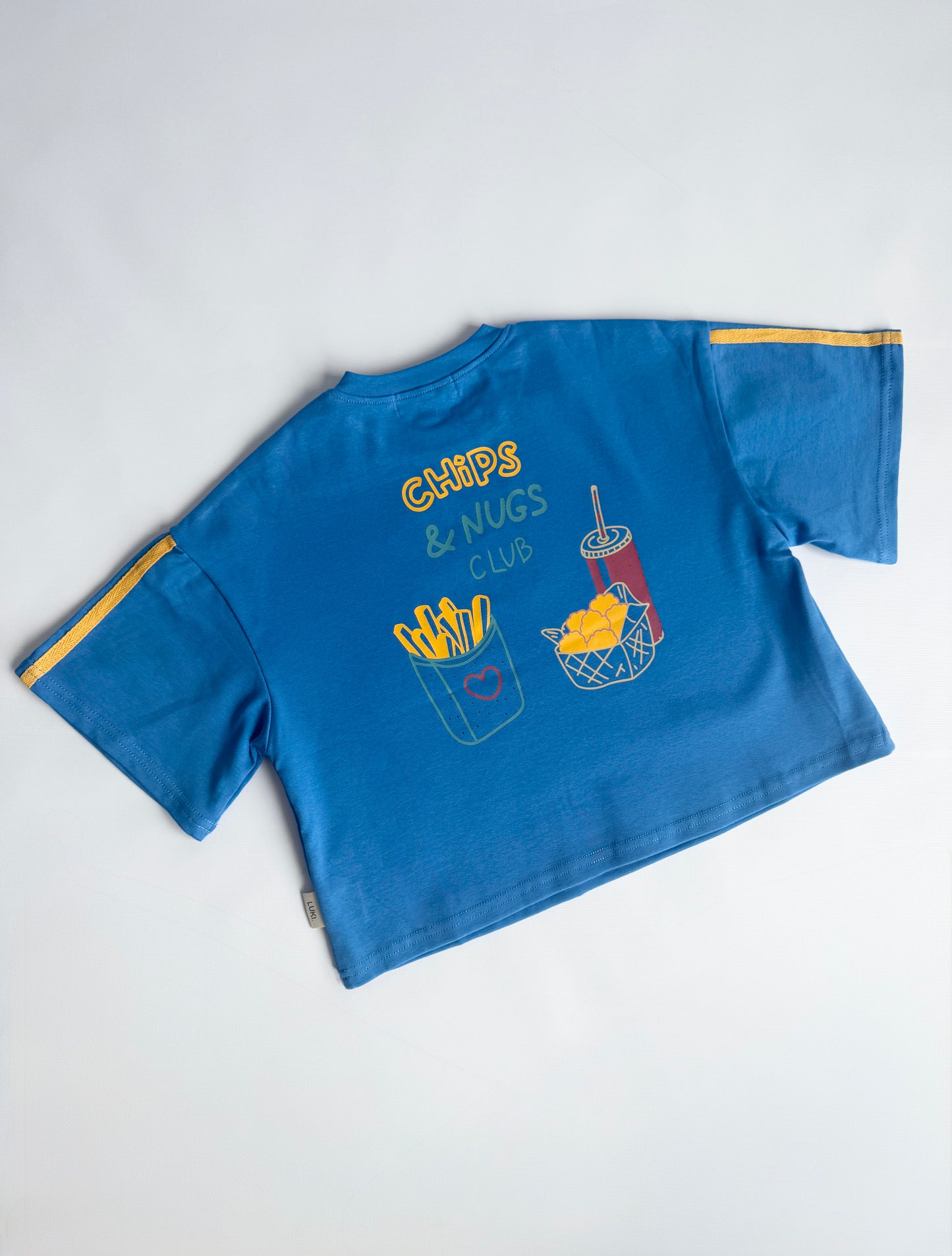 CHIPS & NUGS TEE | BLUE