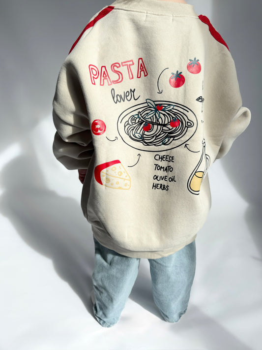 PASTA LOVER PULLOVER | OAT