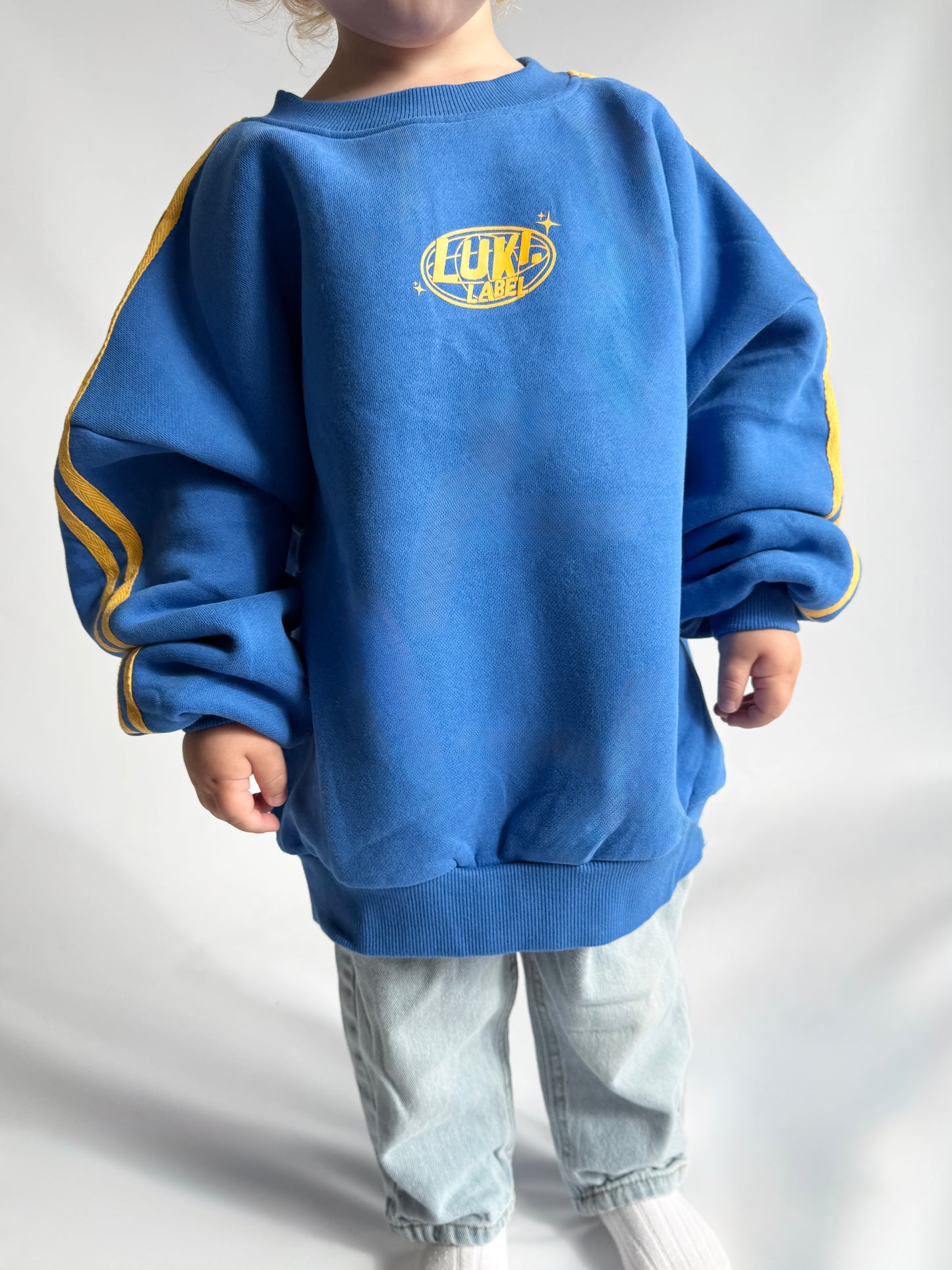 CHIPS & NUGS PULLOVER | BLUE