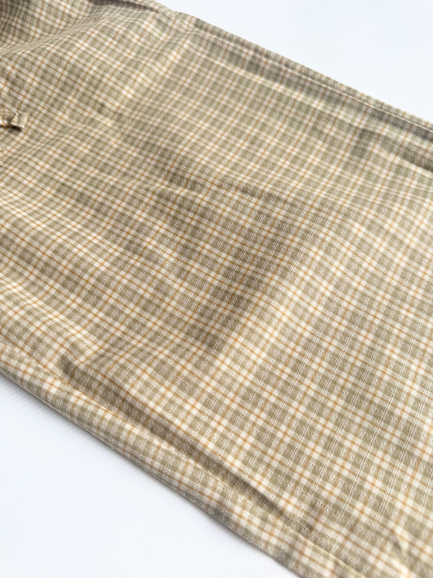PLAID PANTS | OAT/ APRICOT