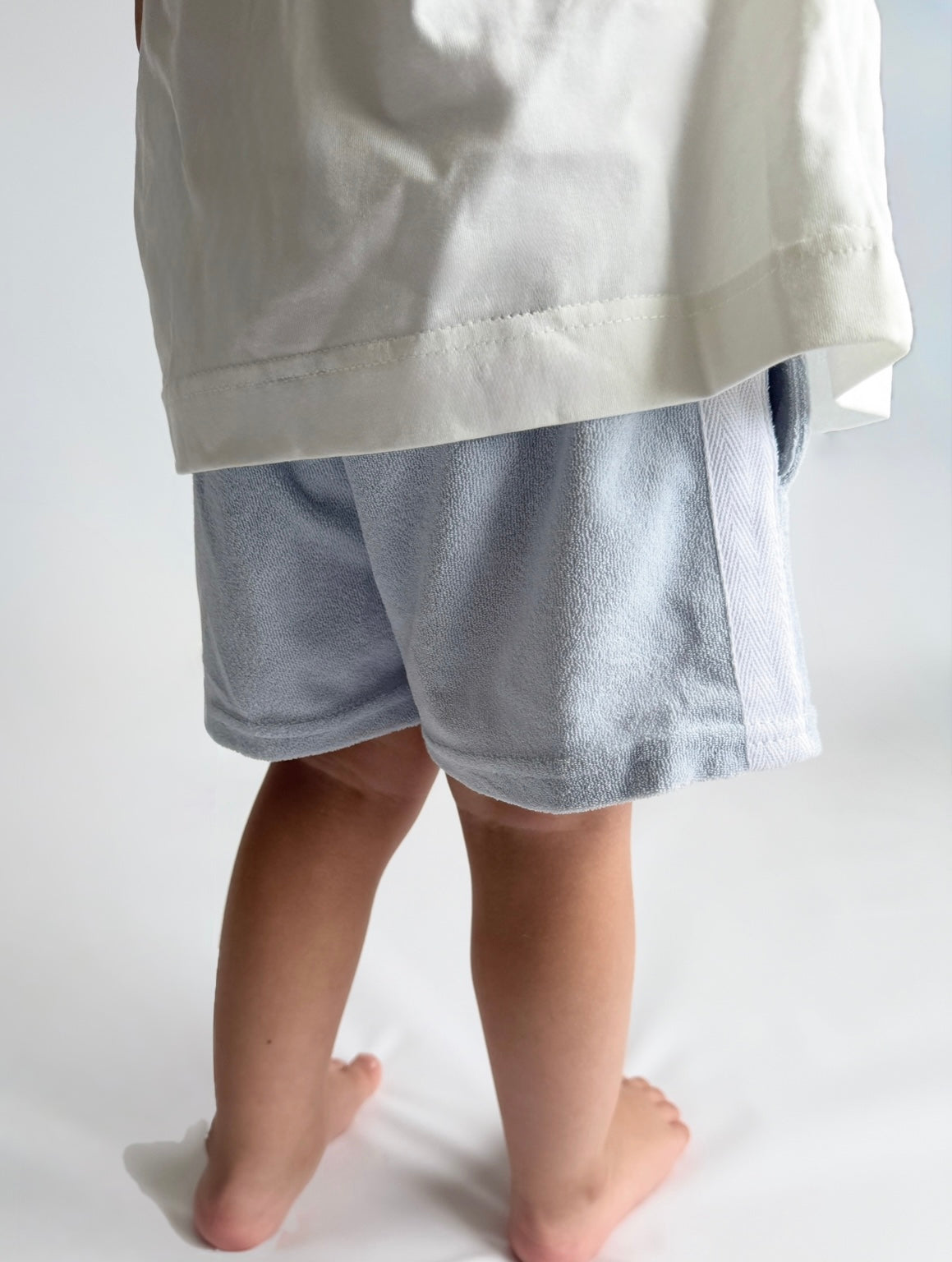 TERRY SHORTS | BABY BLUE