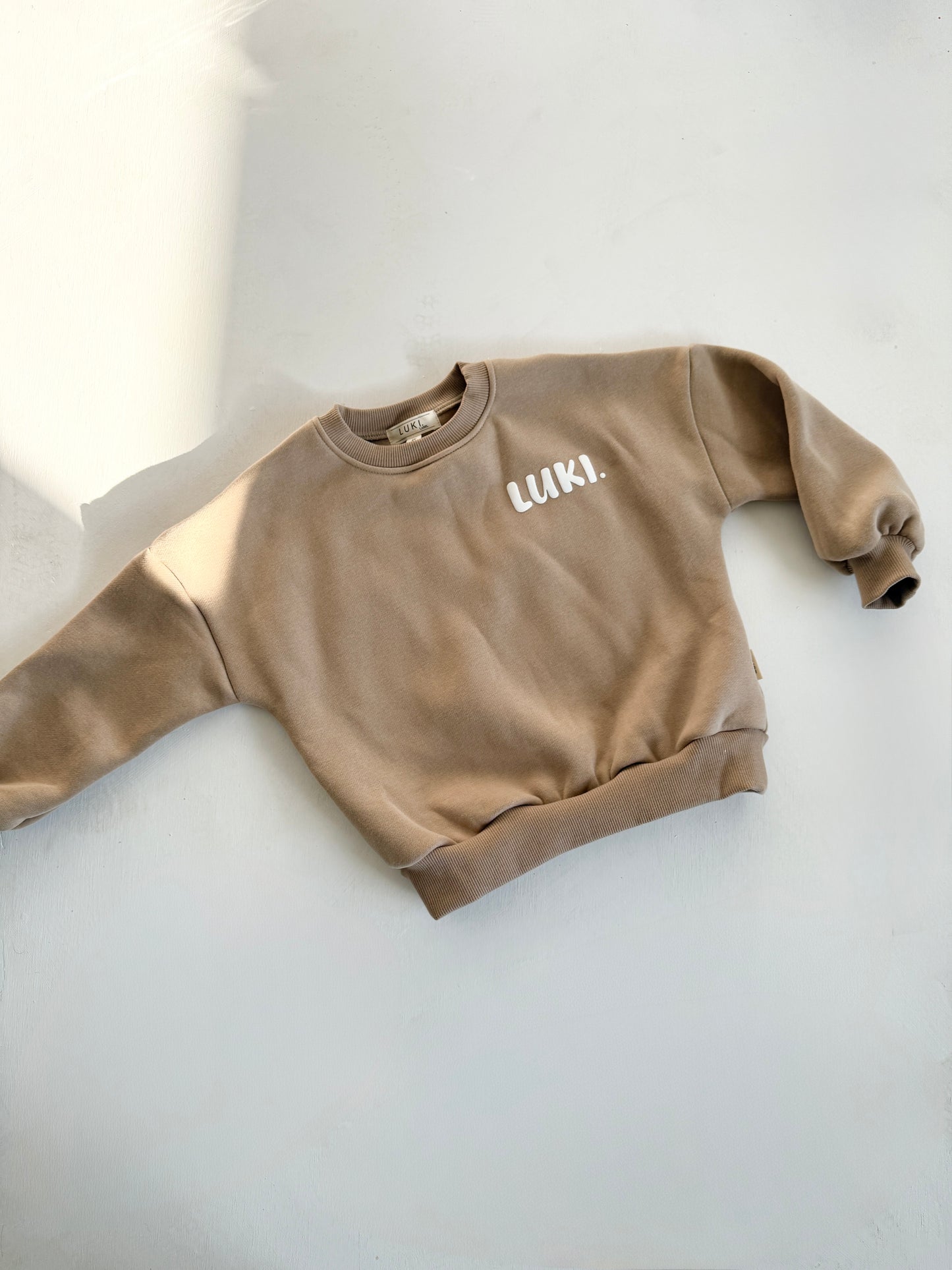 SNACK PULLOVER | BROWN/ CREAM