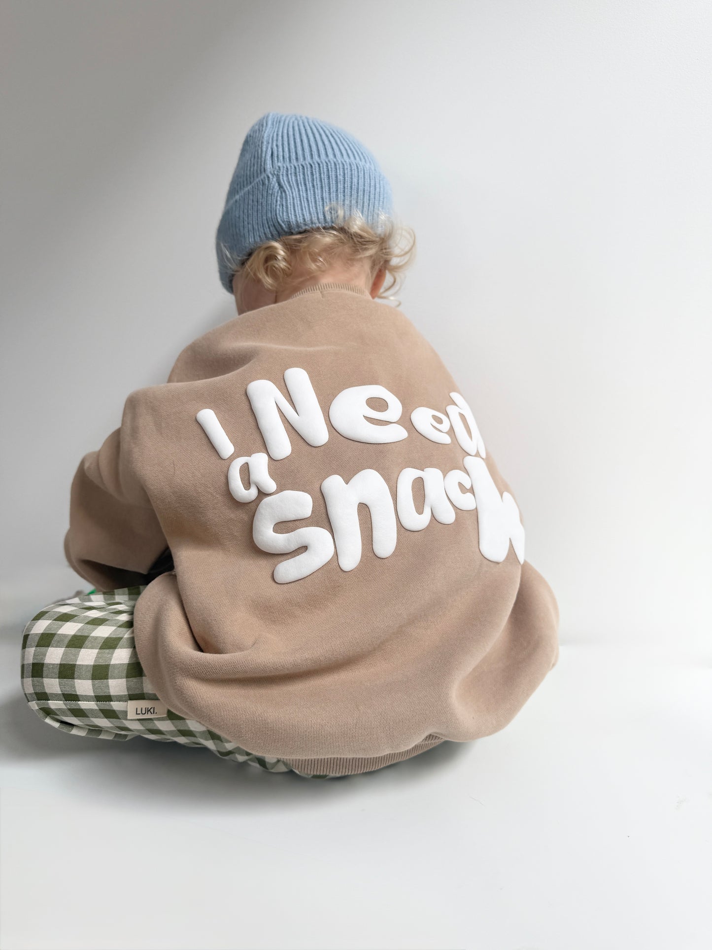 SNACK PULLOVER | BROWN/ CREAM