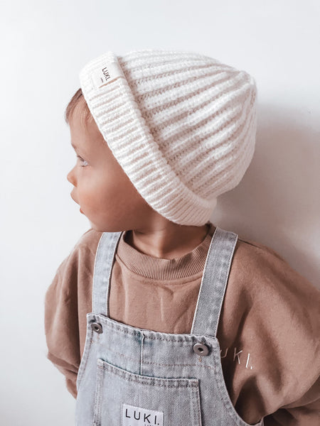 FISHERMANS BEANIE | CREAM