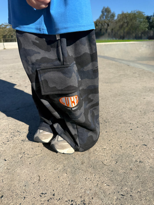 TRACK PANTS | CAMO CARGO ( PRE-ORDER )