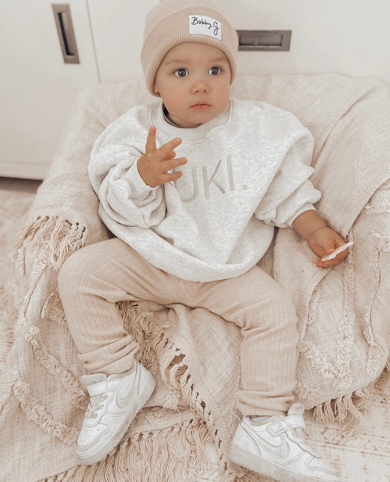 RIBBED LEGGINGS | CREAM~ SECONDS ~