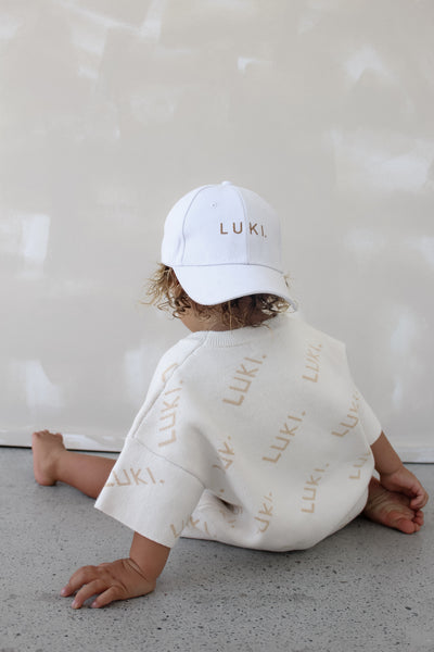 L U K I. KNITTED TEE | CLOUD