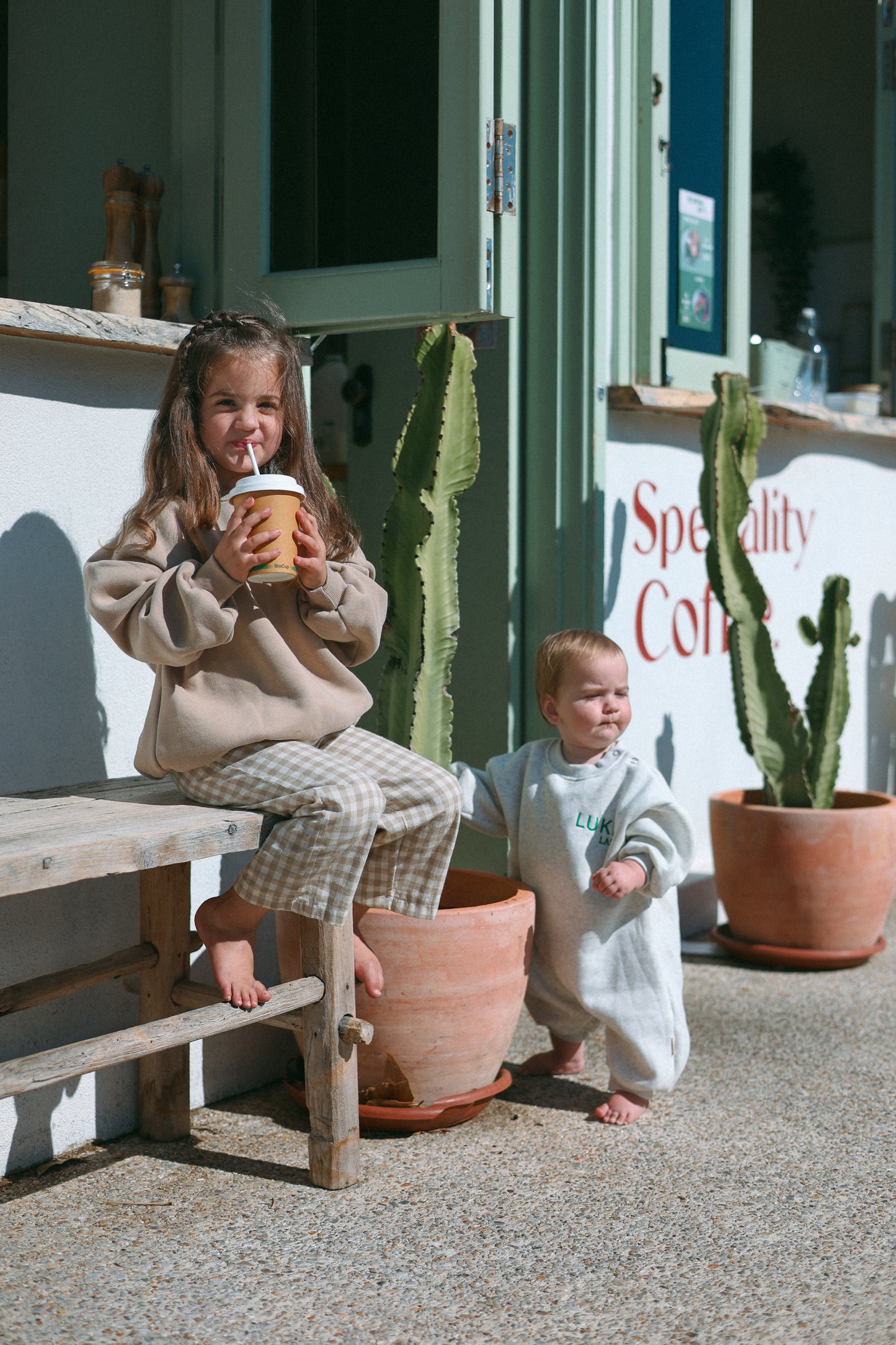 FLEECE ROMPER | GREY