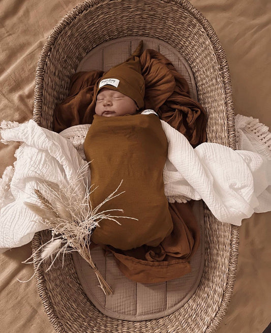 MUSLIN FRINGE SWADDLE |  WHITE