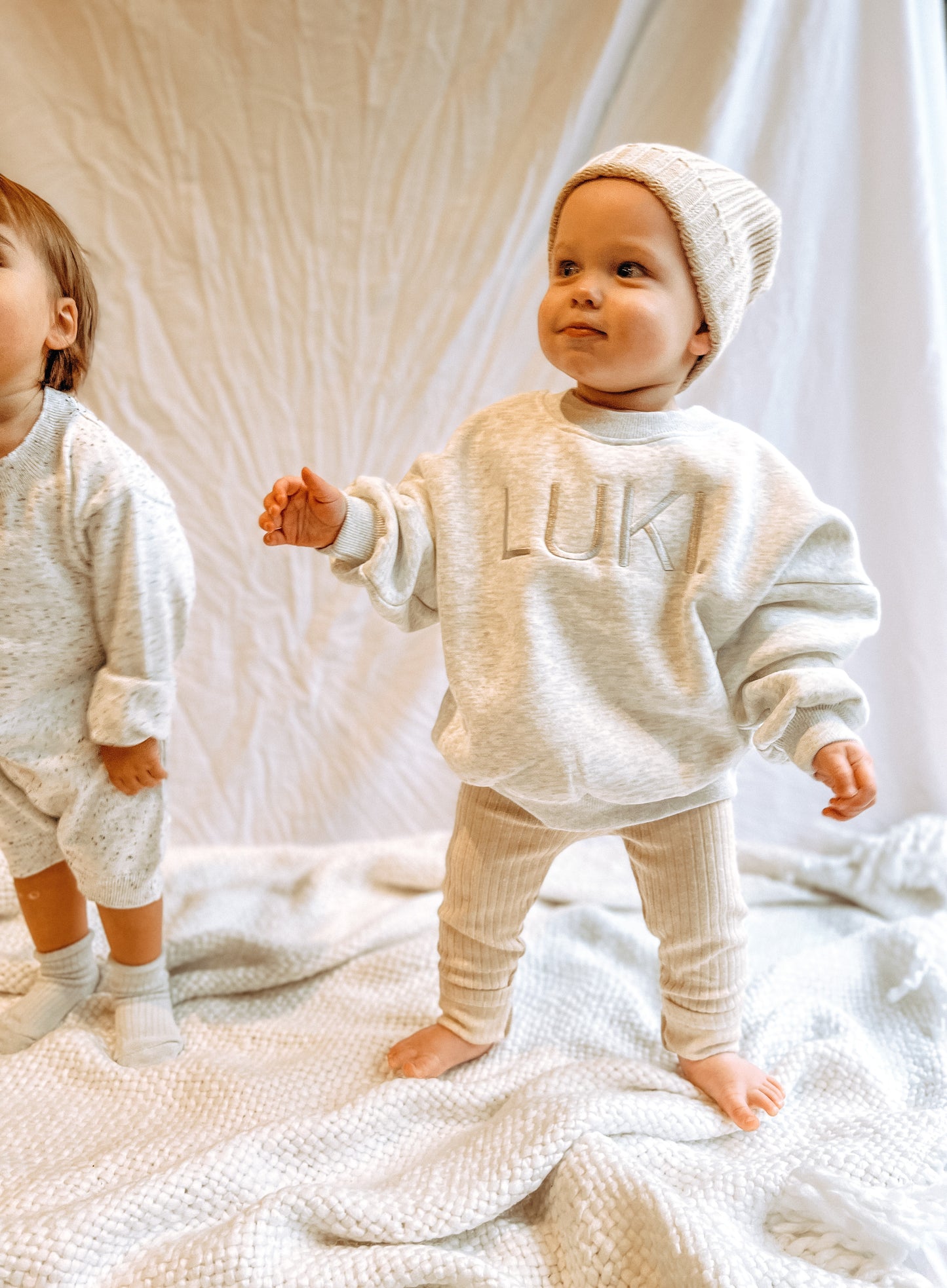 RIBBED LEGGINGS | CREAM~ SECONDS ~