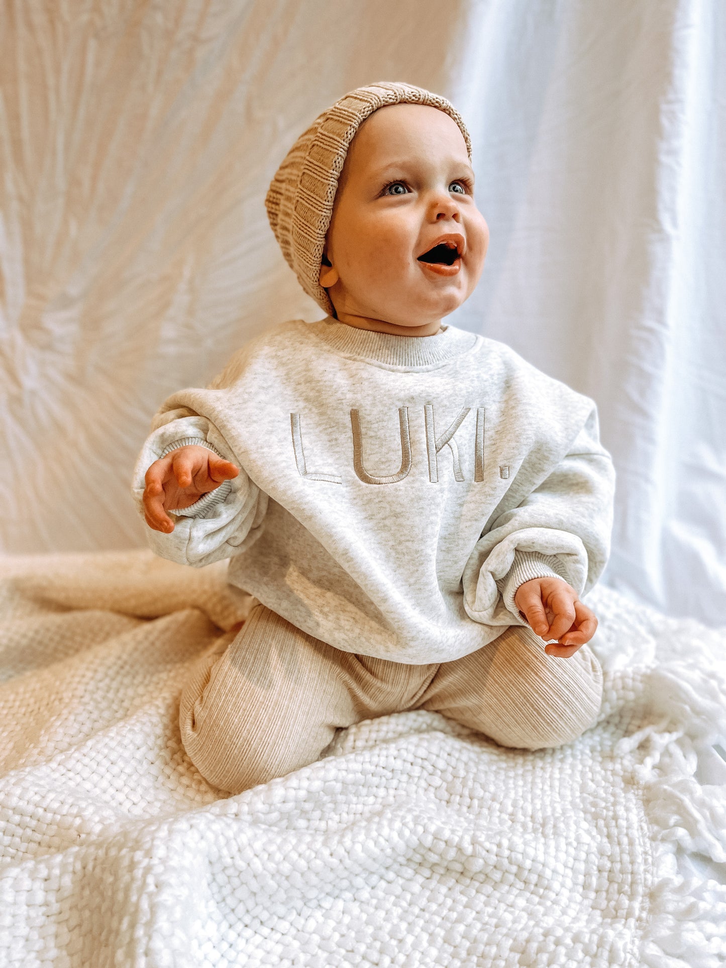 RIBBED LEGGINGS | CREAM~ SECONDS ~