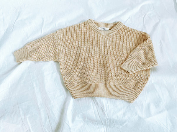 KNIT PULLOVER | BUTTER CREAM