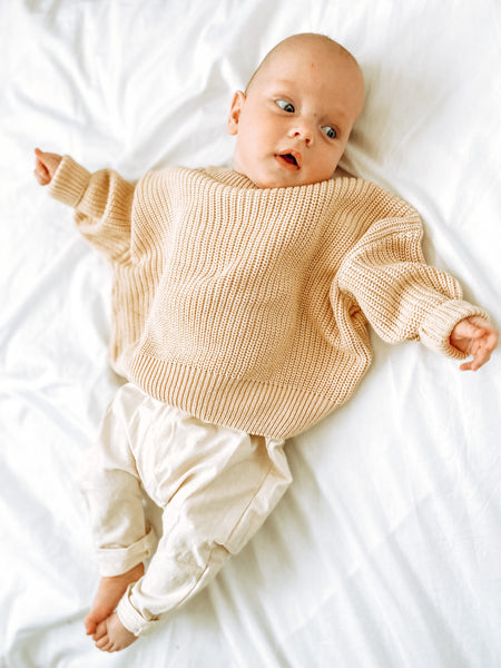 KNIT PULLOVER | BUTTER CREAM