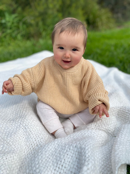 KNIT PULLOVER | BUTTER CREAM