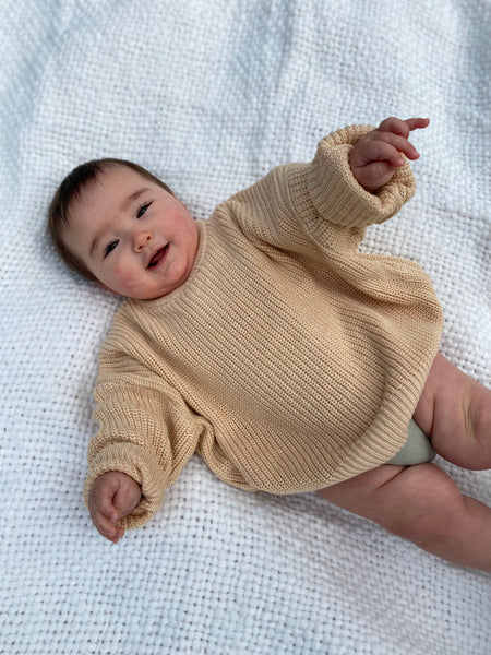 KNIT PULLOVER | BUTTER CREAM